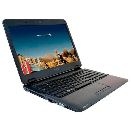 Notebook CCE WIN E23L+ Preto - Intel Core i3-M350 - RAM 2GB