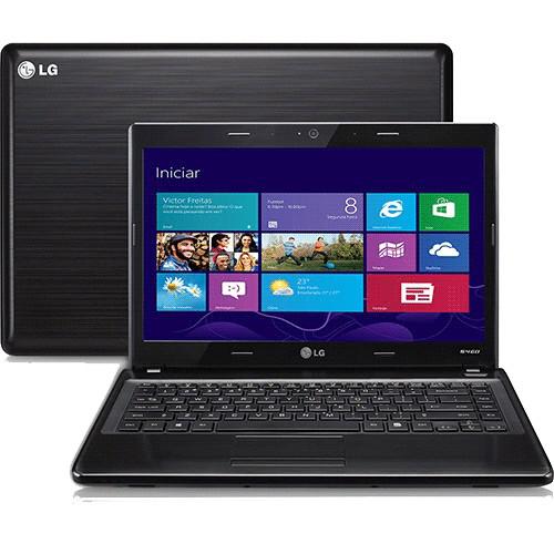 Notebook LG S460-G.BG31P1 - Preto - Intel Core i3-3110M -