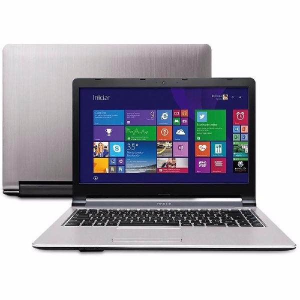 Notebook Positivo Premium XS4210 - Prata - Intel Celeron