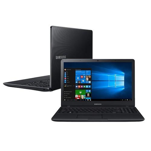 Notebook Samsung E21 NP300E5K-KFABR - Preto - Intel Celeron