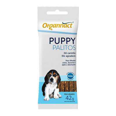 Organnact Puppy Ossinhos Palito com Probiótico para Cães