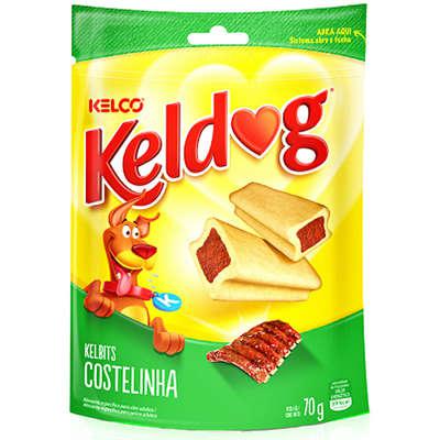 Petisco Kelco Keldog Kelbits Costelinha - 70 g