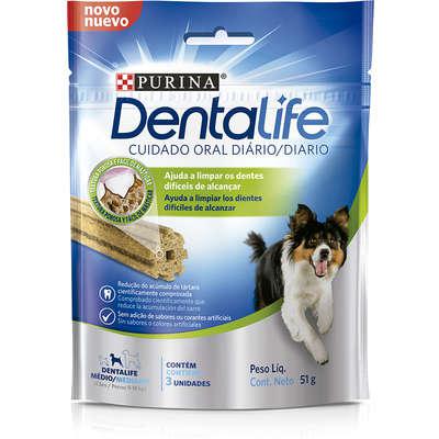 Petisco Nestlé Purina DentaLife Médio para Cães