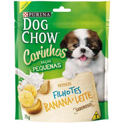 Petisco Nestlé Purina Dog Chow Carinhos Banana e Leite para
