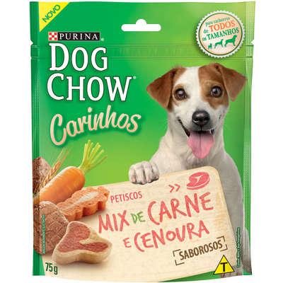 Petisco Nestlé Purina Dog Chow Carinhos Mix Carne e Cenoura