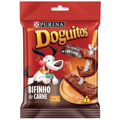 Petisco Nestlé Purina Doguitos Bifinho de Carne para Cães