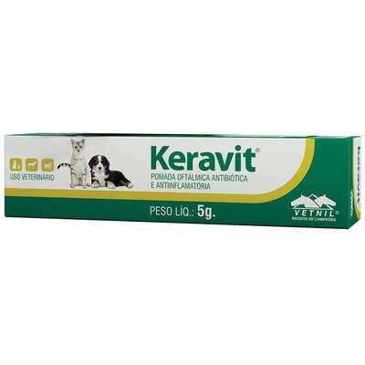 Pomada Oftalmologica Keravit Vetnil - 5 g