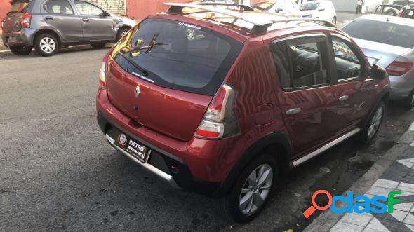 RENAULT SANDERO STEPWAY HI-FLEX 1.6 16V 5P VERMELHO 2013 1.6