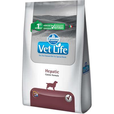 Ração Farmina Vet Life Natural Hepatic para Cães com