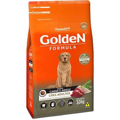 Ração Premier Golden Formula Carne e Arroz para Cães