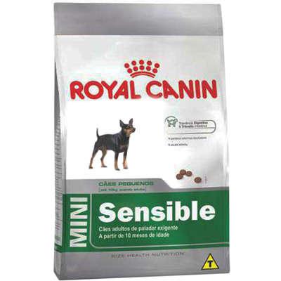 Ração Royal Canin Mini Sensible para Cães Adultos de