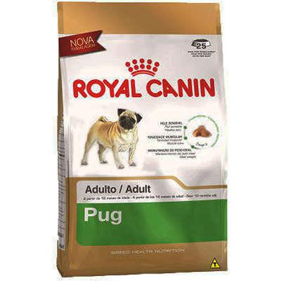 Ração Royal Canin para Cães Adultos da Raça Pug