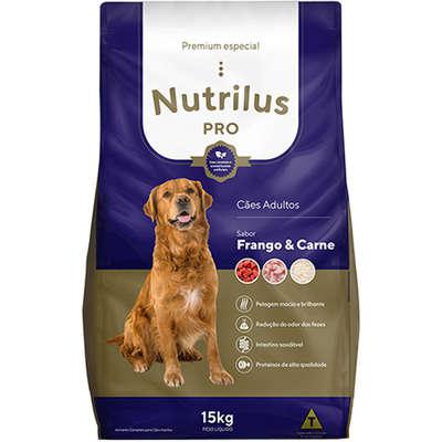 Ração Seca Nutrilus Pro Frango & Carne para Cães Adultos
