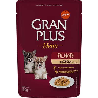 Ração Úmida Affinity PetCare GranPlus Sachê Frango para