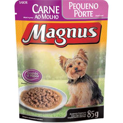 Ração Úmida Magnus Sachê Carne para Cães Adulto de