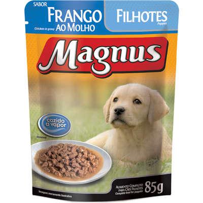 Ração Úmida Magnus Sachê Frango para Cães Filhotes