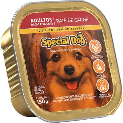 Ração Úmida Special Dog Patê Carne para Cães Adultos