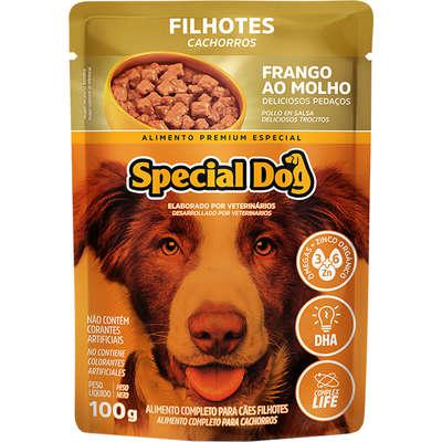 Ração Úmida Special Dog Sachê Frango para Cães Filhotes