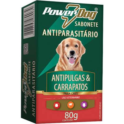 Sabonete Antiparasitário Power Dog Antipulgas e Carrapatos