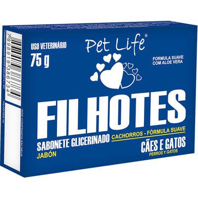 Sabonete Filhotes Pet life para Cães e Gatos - 75 g