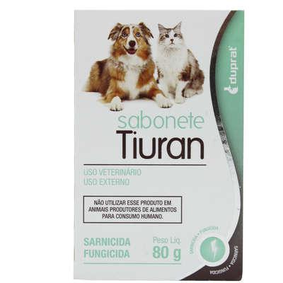 Sabonete Sarnicida Duprat Tiuran para Cães e Gatos - 80 g