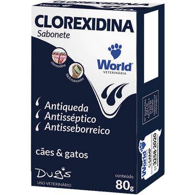 Sabonete World Veterinária Dug's Clorexidina Cães & Gatos
