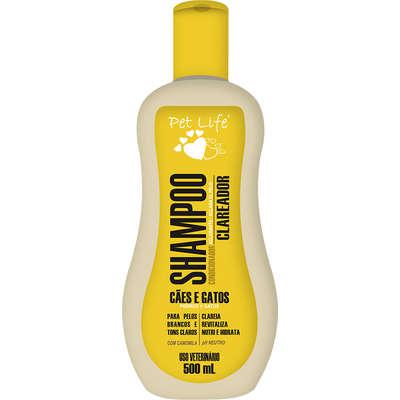 Shampoo Condicionador Pet Life Clareador para Cães e Gatos