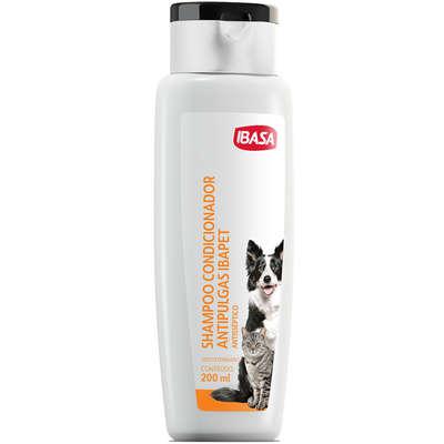 Shampoo e Condicionador Ibasa Antipulgas Ibapet - 200 mL