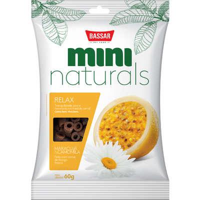 Snacks Bassar Mini Naturals Relax Maracujá & Camomila