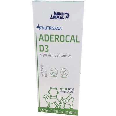 Suplemento Vitaminico Aderocal D3 Mundo Animal Nutrisana