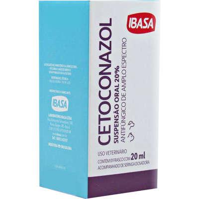 Suspensão Oral Antifúngica Ibasa Cetoconazol 20% - 20 mL