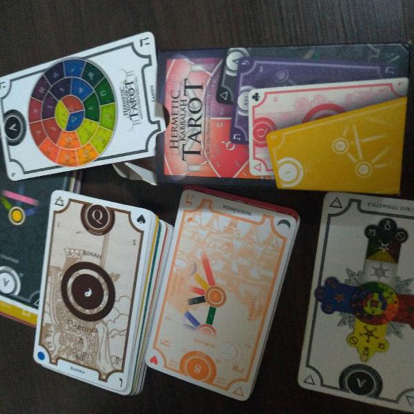 Tarot Hermético Kaballah Hermetico Tarô