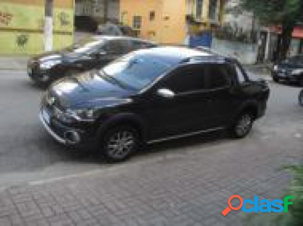 VOLKSWAGEN SAVEIRO CROSS 1.6 T.FLEX 16V CD PRETO 2016 1.6