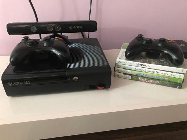 Vende se Xbox 360 + kinect