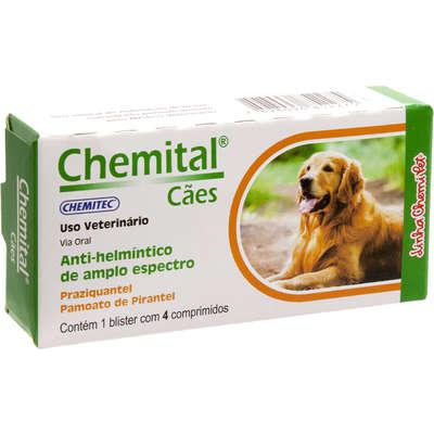 Vermífugo Chemitec Chemital para Cães