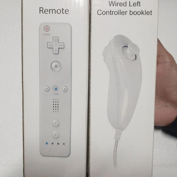 Wii remote + nunchuck similar ambos