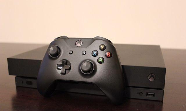 Xbox One X - aceito cartão
