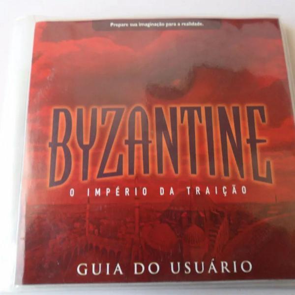 byzantine o império da traição - pc rom jogo box 6 cds