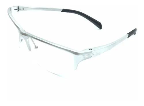 Armações Para Óculos De Grau Masculino Aluminio Prata