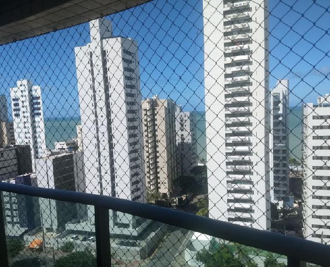 Boa viagem apto 4Suites nascente com armários andar alto