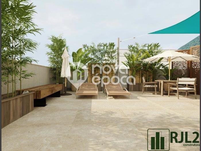 Humaitá, 2 quartos, 1 vaga, 79 m² Rua Macedo Sobrinho,