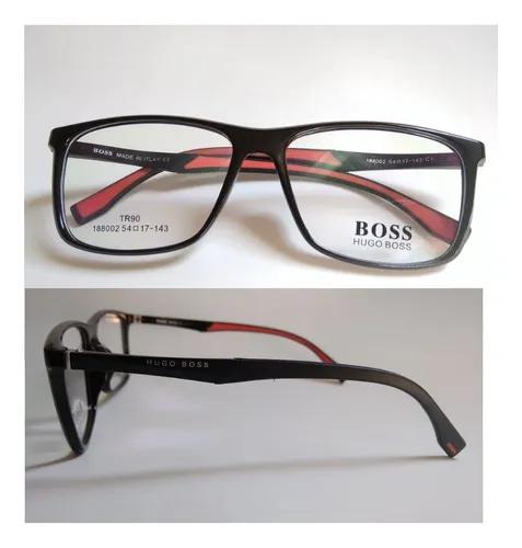 Oculos De Grau Masculino Hugos Boss Acetato Tr90