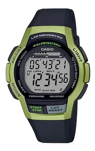 Relógio Digital Masculino Casio Ws-1000h-3avdf - Verde