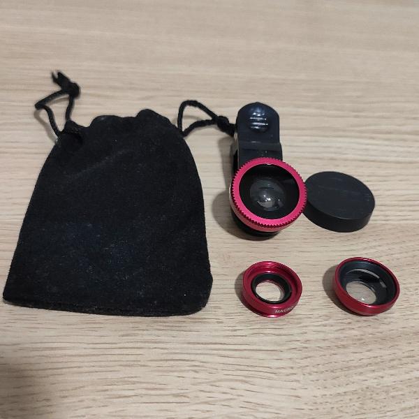 kit de lentes para celular