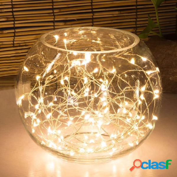 10M 100 LED Waterproof Copper String Fairy Lights USB