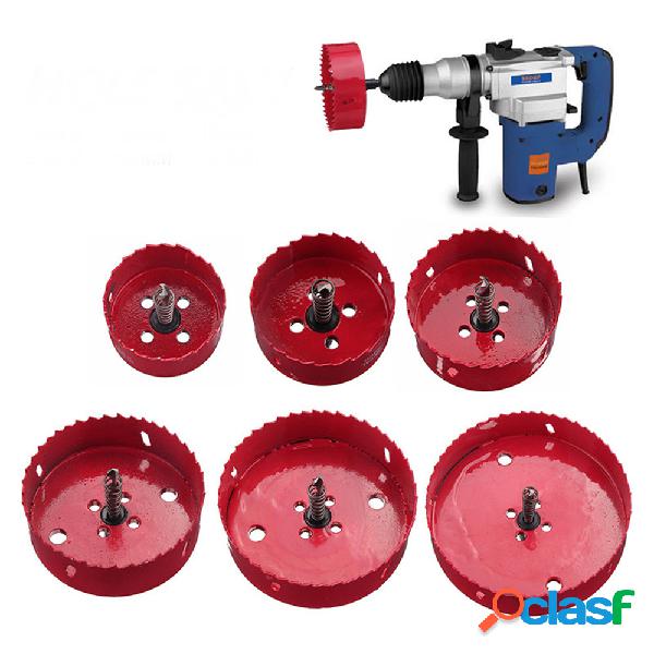 60-135mm M42 Metal Buraco Saw Cortador Brocas Com Haste Para
