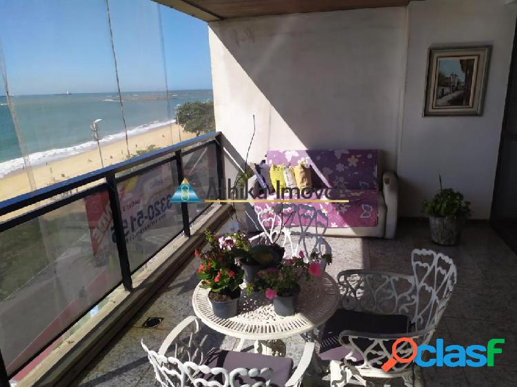 Amplo 4 Quartos 2 Suítes Frente Mar na Praia da Costa