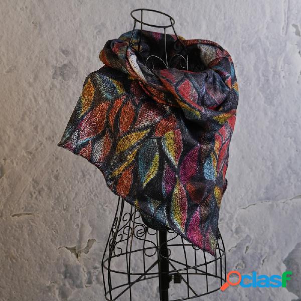Cachecóis e xales vintage crochet abotoado Padrão
