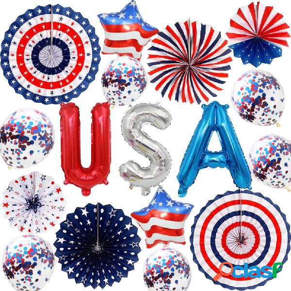 Dia da independência americana Decoração do partido