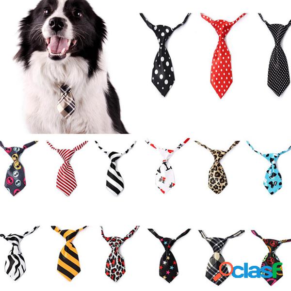 Dog Pet Bow Gravata linda do laço Acessório ajustável